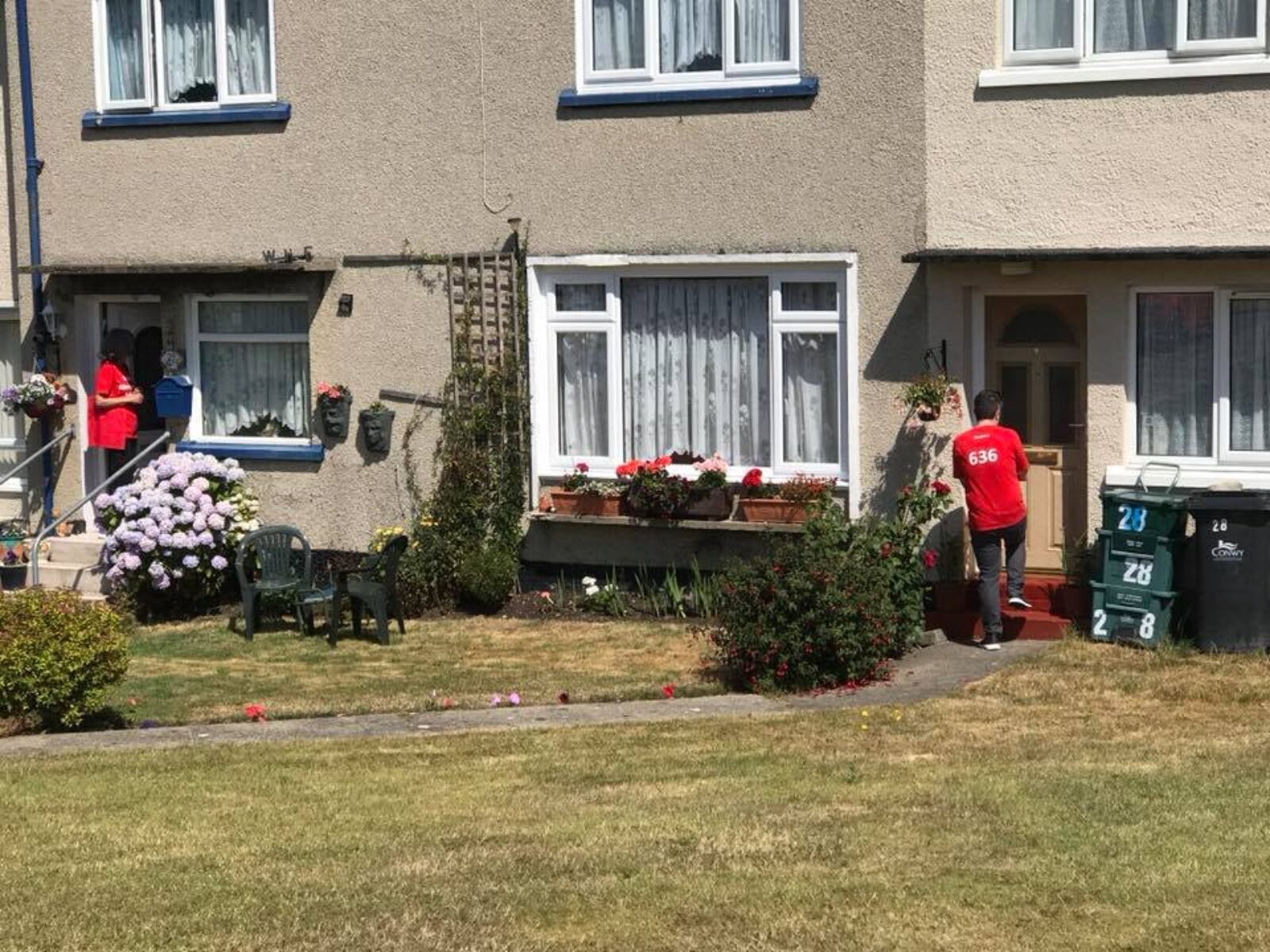 14th July 2018 Great community engagement this morning. Along with litter picking in sunny Llandudno