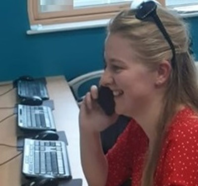 Emily phone canvassing